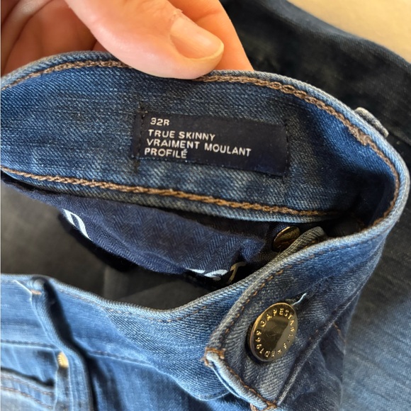 Women’s gap 32 R true skinny medium wash jeans - Picture 2 of 7